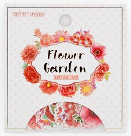 da5414 Flower garden(red)