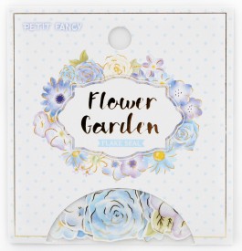 da5415 Flower garden (blue)